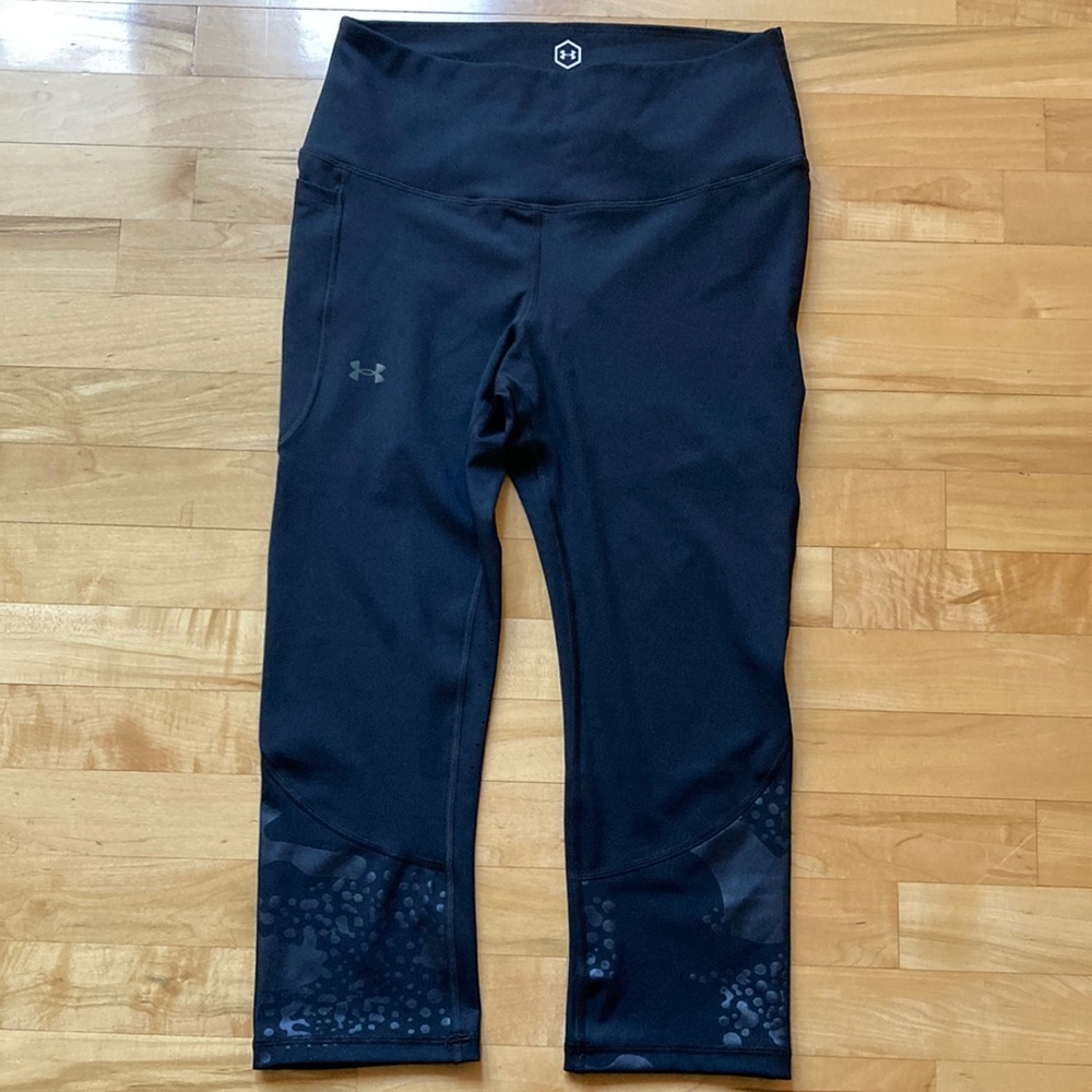 Under Armour Black Compression Leggings High Waist
